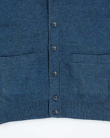 Vintage Crocodile Wool Button-Up Tank Knit - M