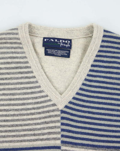 Vintage Faldo By Pringle Wool Tank Knit - L