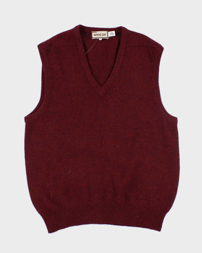 Vintage Wing On Wool Tank Knit - S