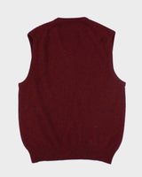 Vintage Wing On Wool Tank Knit - S