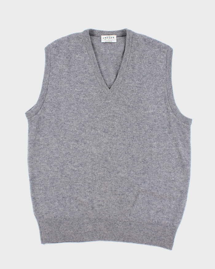 Vintage Jaeger Wool Tank Knit - M