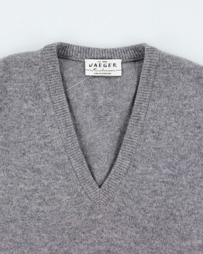 Vintage Jaeger Wool Tank Knit - M