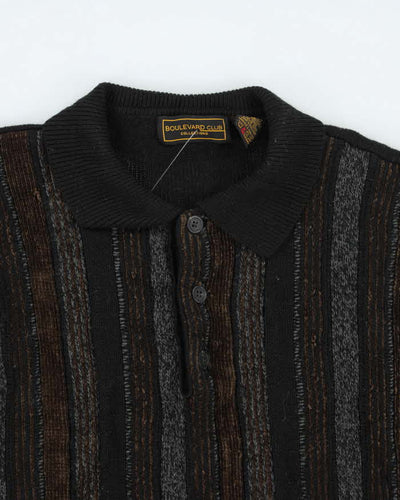 Vintage 80's Sears Boulevard Club Chunky Pullover Knit - L