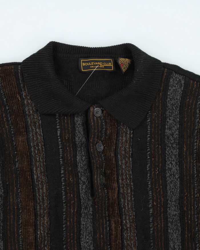 Vintage 80's Sears Boulevard Club Chunky Pullover Knit - L