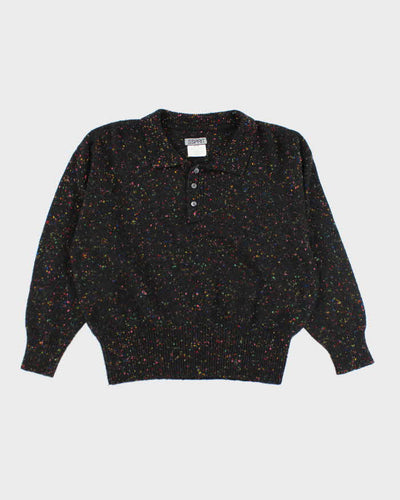 Vintage 90's Esprit Speckled Wool Blend Knit Jumper - M
