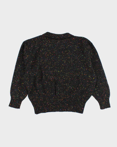 Vintage 90's Esprit Speckled Wool Blend Knit Jumper - M