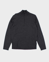 Vintage Y2K Hugo Boss 100% Wool Quarter Zip Knit - L