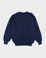 Vintage Jaeger Wool Argyle Jumper - M