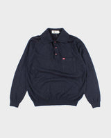 Vintage Oswal Wool Collard Jumper - M