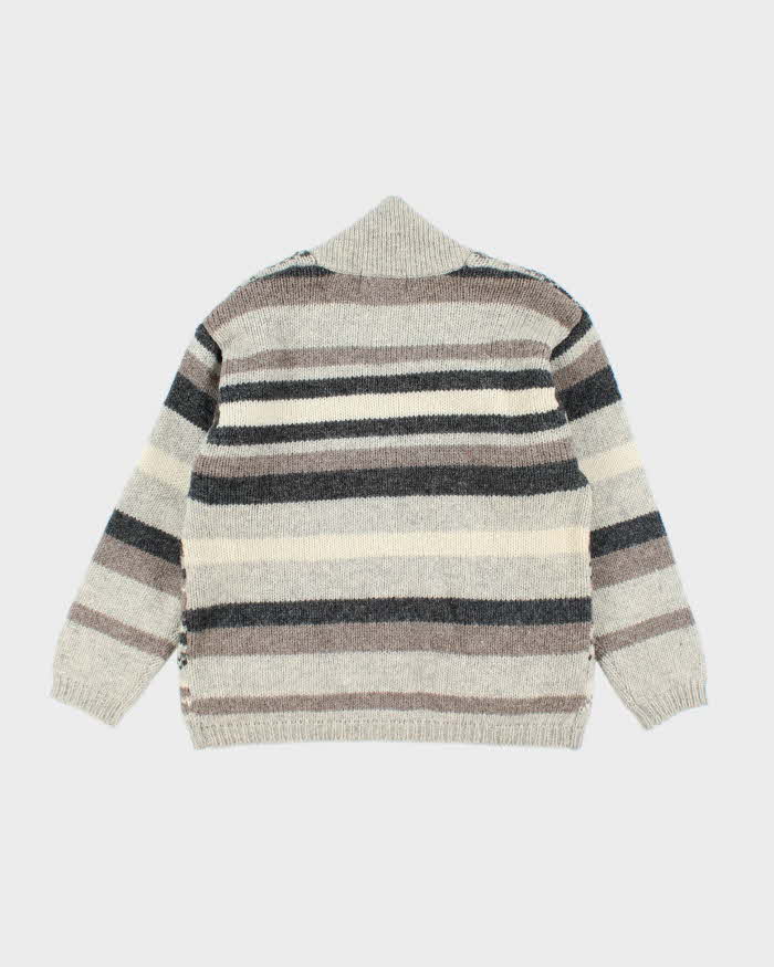 Vintage Daniela Veo Shetland Wool Cardigan - S