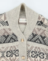 Vintage Daniela Veo Shetland Wool Cardigan - S