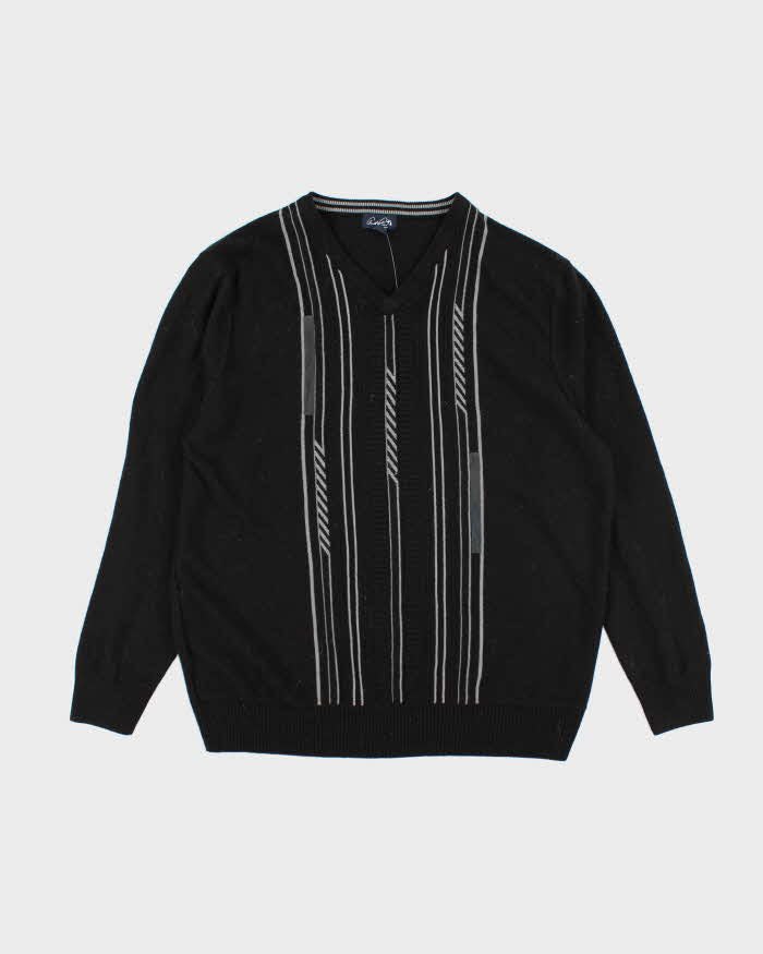 Vintage Arnold Palmer V-Neck Knit Jumper - XL