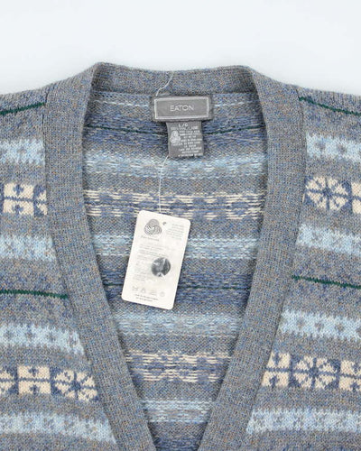 Deadstock Eaton Wool Cardigan - L