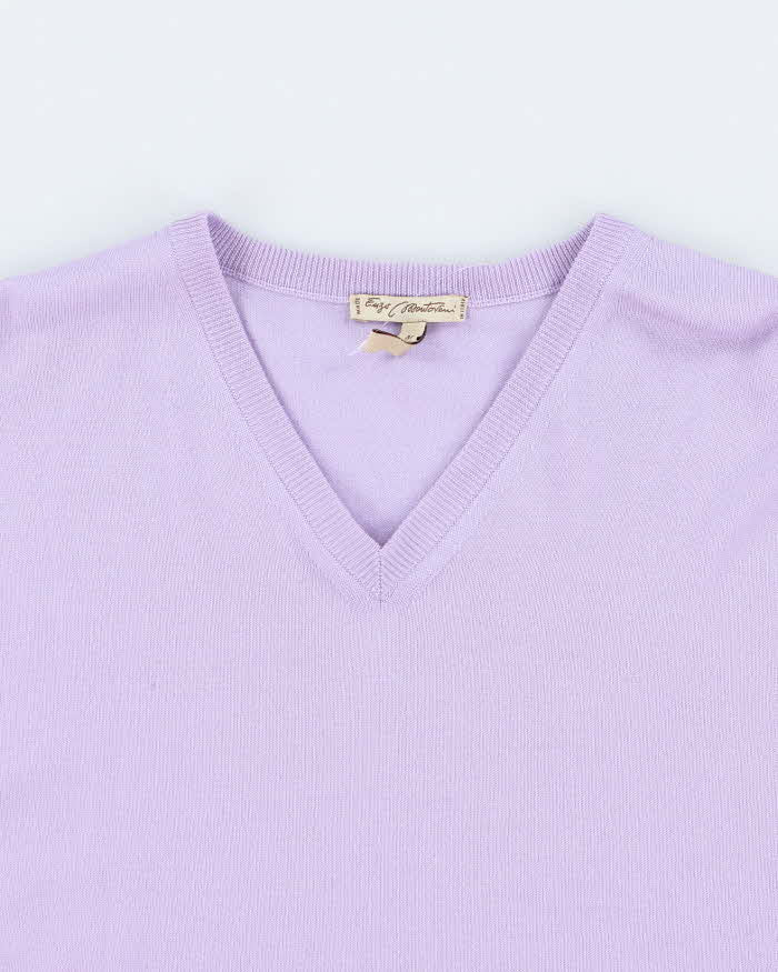 Vintage Enzo Mantovani Merino Wool Jumper - M