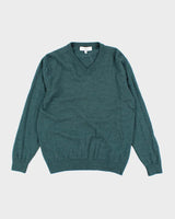 Vintage 90's Turnberry Merino Wool V-Neck Knit Jumper - M