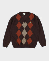 Vintage 90's Lacoste V-Neck Knit Jumper - L