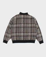 Vintage Attimo Chunky Quarter Button Knit Jumper - L