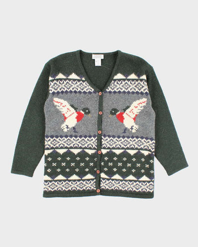 Vintage Jacob Wool Knit Cardigan - S