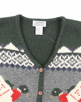 Vintage Jacob Wool Knit Cardigan - S