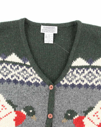 Vintage Jacob Wool Knit Cardigan - S