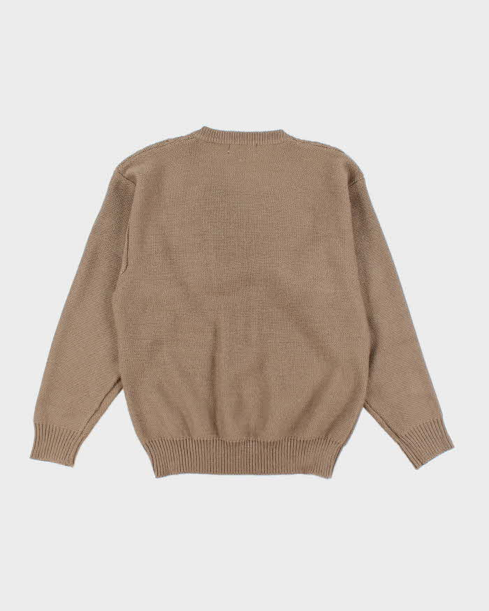 Vintage 90's Fred Perry Cable Knit Jumper - M