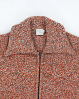 Vintage 70s Tricot De Luxe Wool Blend Knit Zip-Up - M
