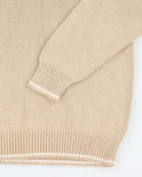Vintage 90's Eddie Bauer Oversized V-Neck Collared Knit Jumper - XXL