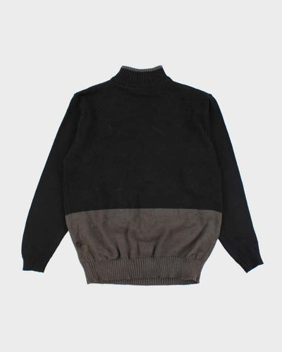 Vintage 90's DTEK Graphic Printed Oversized Knit Jumper - M