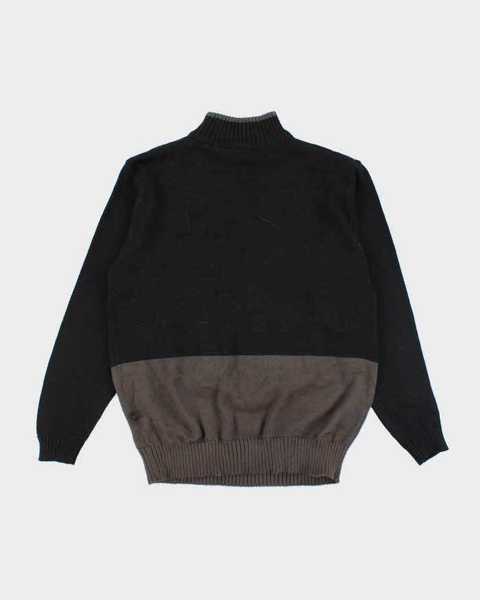 Vintage 90's DTEK Graphic Printed Oversized Knit Jumper - M