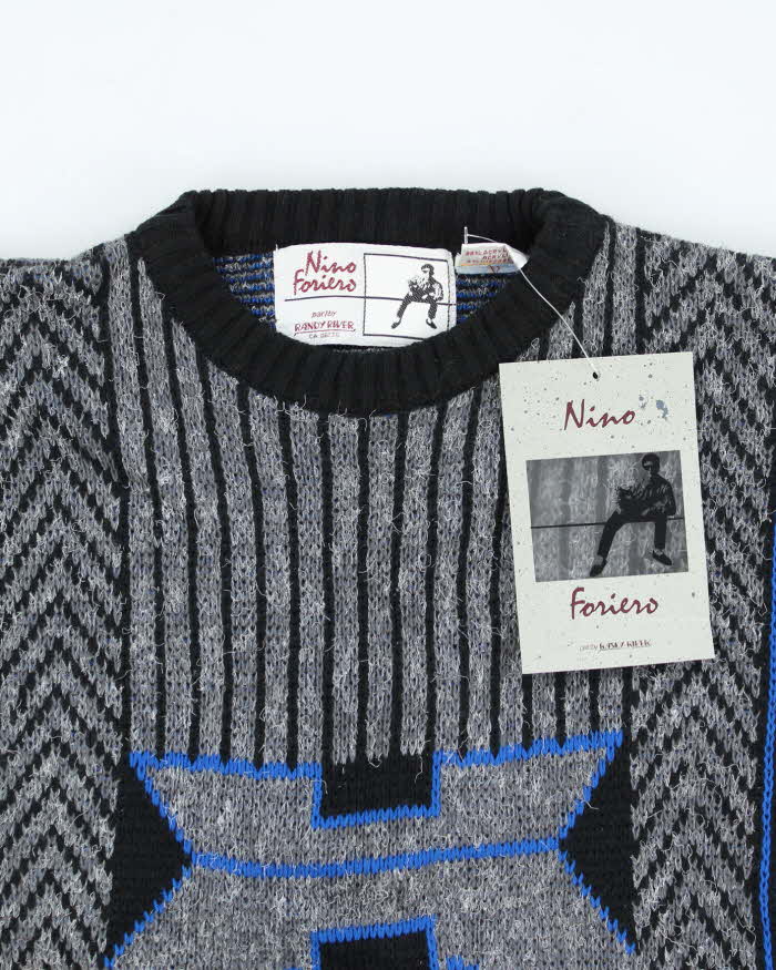 Deadstock Vintage Nico Fiorero Knit Jumper - M