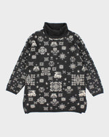 Vintage Geiger Wool Pattern Jumper - M