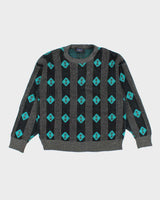 Vintage Jantzen Wool Blend Pattern Jumper - M