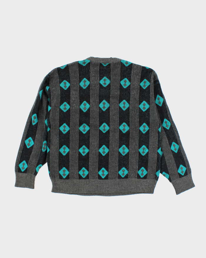 Vintage Jantzen Wool Blend Pattern Jumper - M