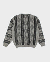 Vintage Tosani Wool Blend Pattern Jumper - XL