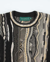 Vintage 80s Tundra Knit Jumper - XL