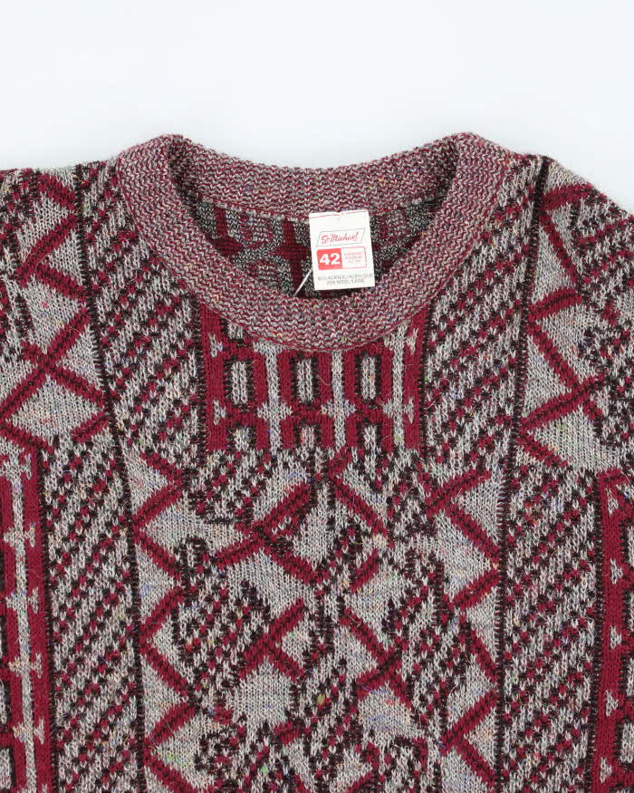 Vintage St Michaels Wool Blend Jumper - L