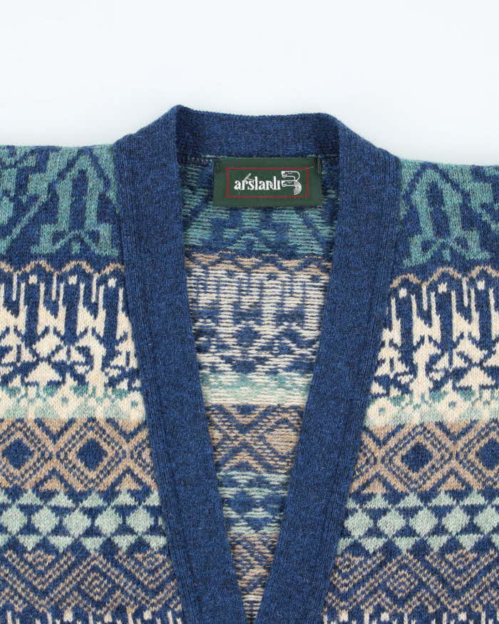 Vintage Arslani Nordic Wool Cardigan - L