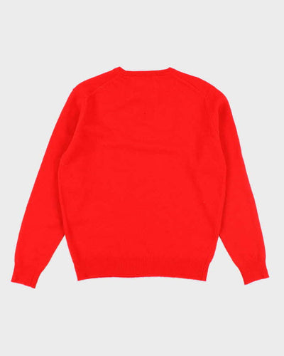 Vintage 90's Burberry Lambswool Knit Jumper - M