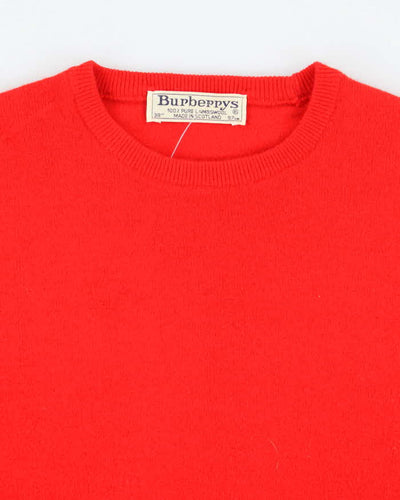 Vintage 90's Burberry Lambswool Knit Jumper - M