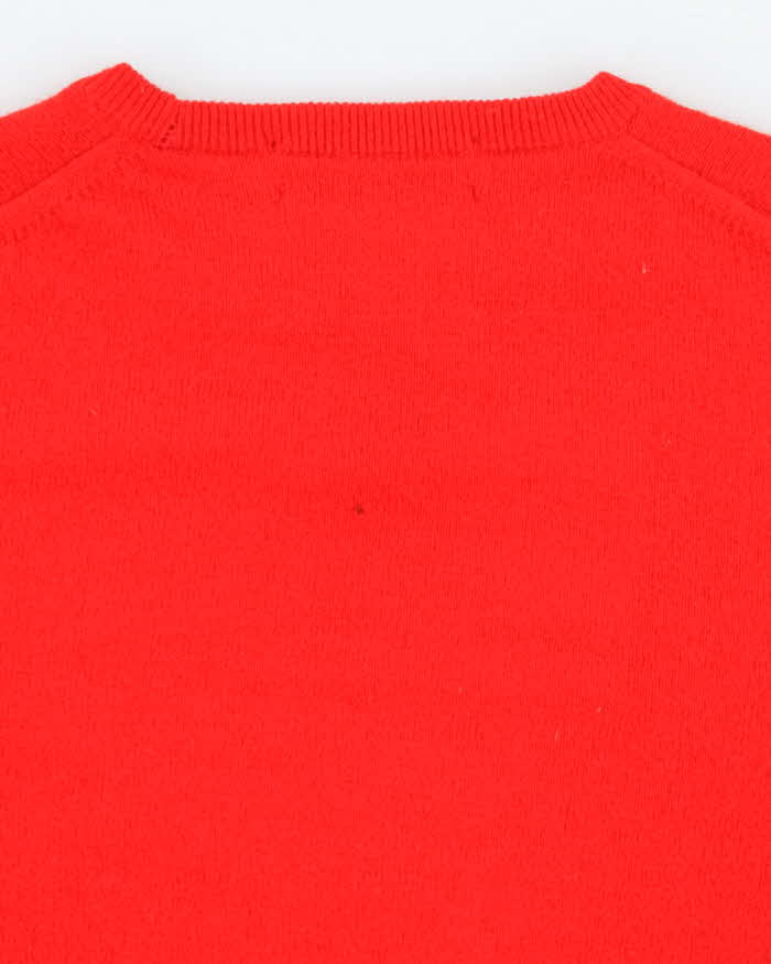 Vintage 90's Burberry Lambswool Knit Jumper - M