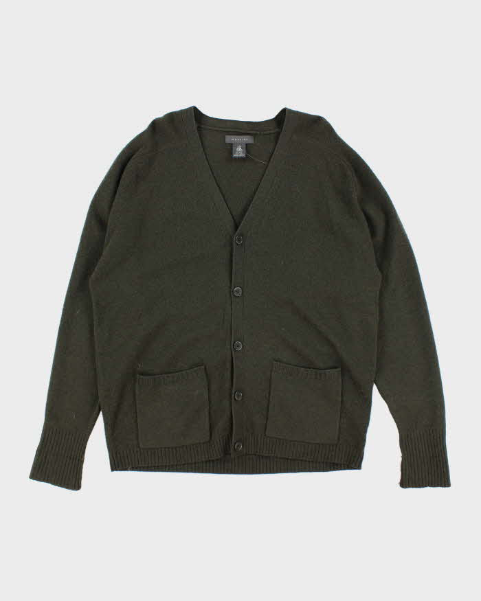 Vintage Mantles Pure Wool Button Up Cardigan - L
