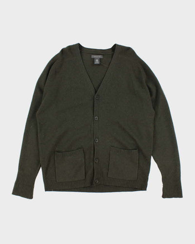 Vintage Mantles Pure Wool Button Up Cardigan - L