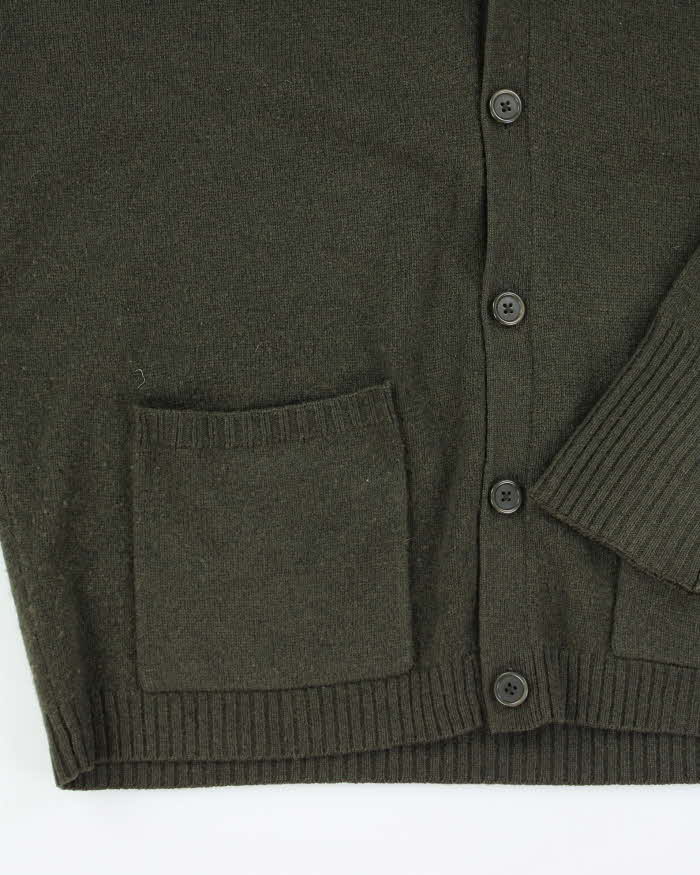 Vintage Mantles Pure Wool Button Up Cardigan - L