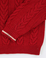 Vintage 90's Calvin Klein Chunky Cable Knit Jumper - M