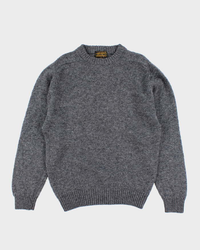Vintage Eddie Buaer Wool Grey Jumper - M