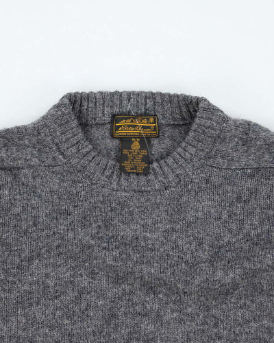 Vintage Eddie Buaer Wool Grey Jumper - M