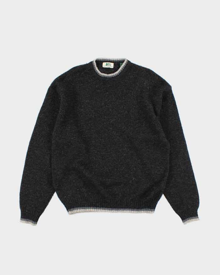 Vintage Ret Shetland Wool Jumper - M