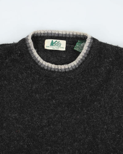 Vintage Ret Shetland Wool Jumper - M