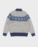 Vintage 2000's R&amp;R Wool Blend Chunky Patterned Knit Jumper - M