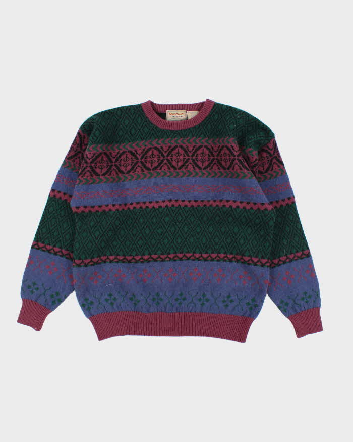 Vintage McGregor Wool Chunky Knit Jumper - XL